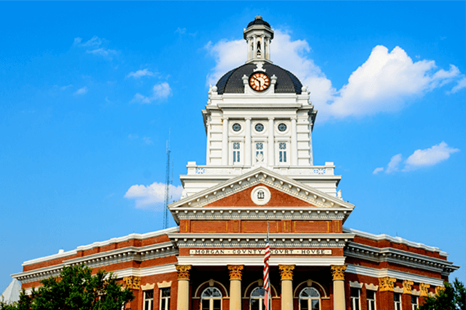 State court house building in Georgia