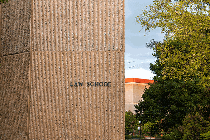 Law School building at Stanford University