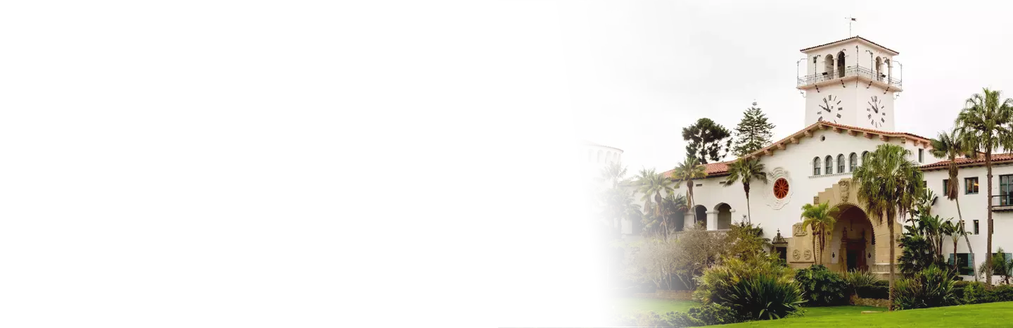 State house building in Santa Barbara California