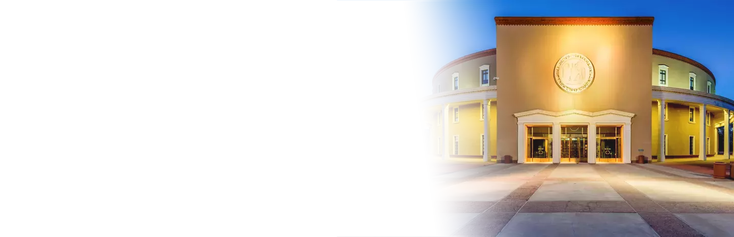 State Capitol building in Santa Fe, New Mexico